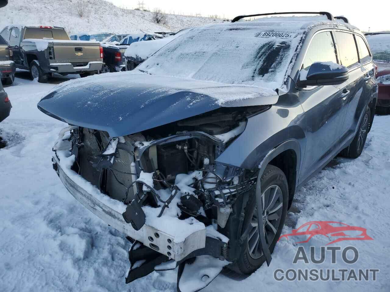 TOYOTA HIGHLANDER 2019 - 5TDJZRFH6KS943991