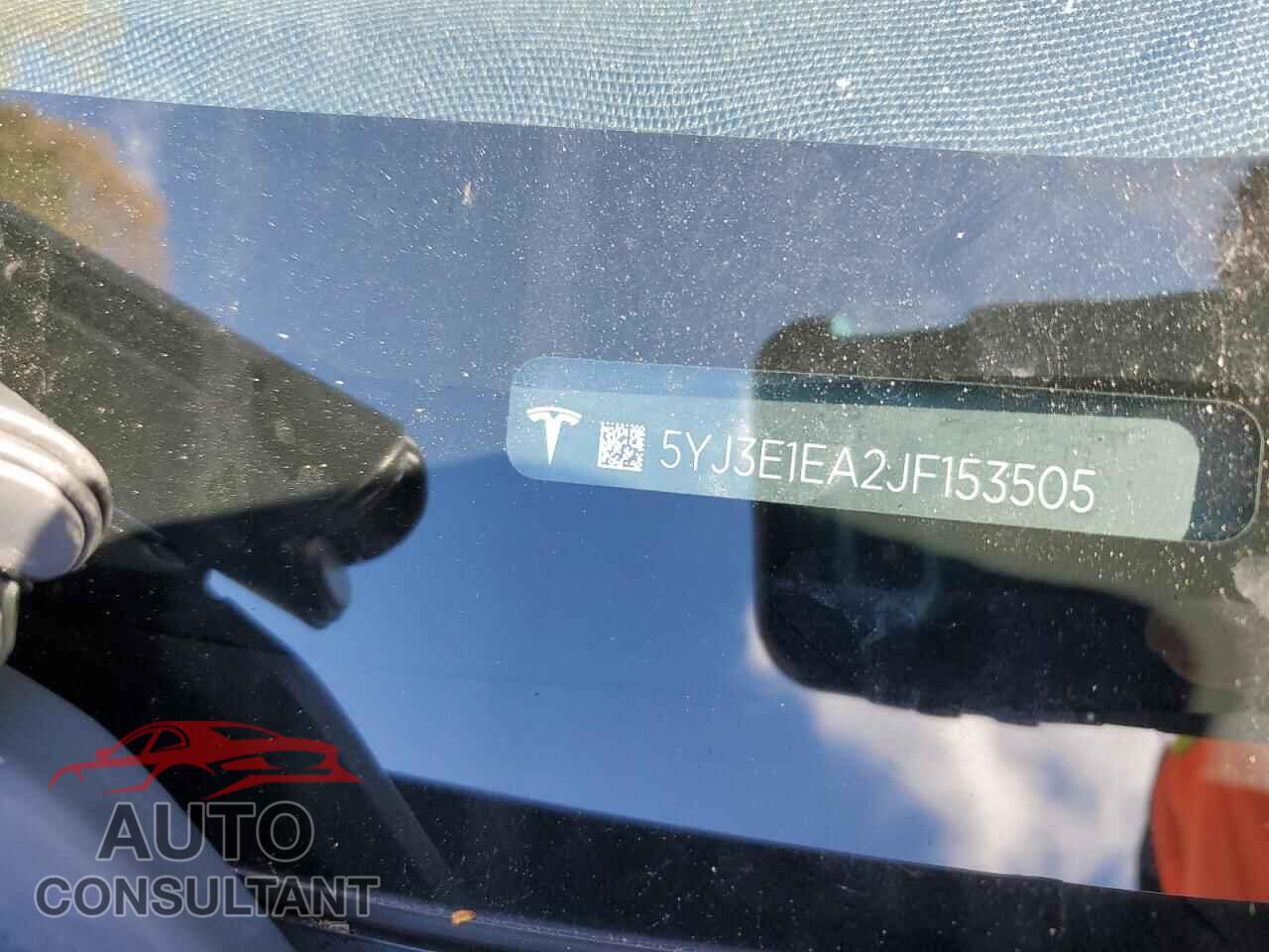 TESLA MODEL 3 2018 - 5YJ3E1EA2JF153505