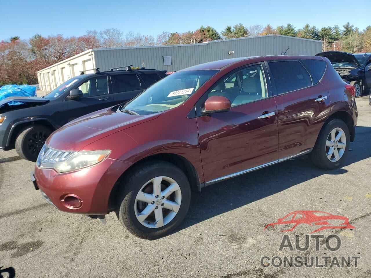 NISSAN MURANO 2010 - JN8AZ1MW4AW109501