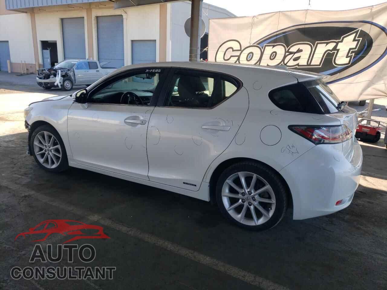LEXUS CT 200 2011 - JTHKD5BH4B2012185