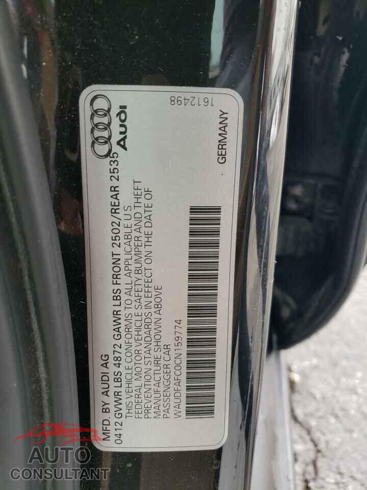 AUDI A6 2012 - WAUDFAFC0CN159774