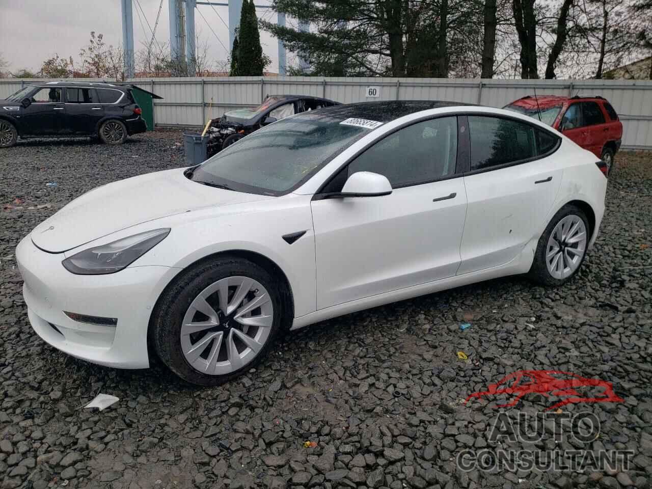 TESLA MODEL 3 2022 - 5YJ3E1EB9NF209339