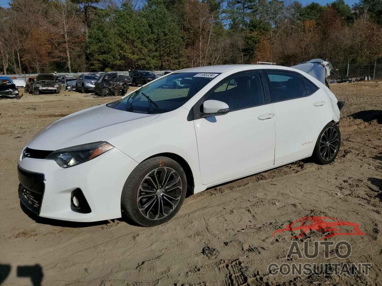 TOYOTA COROLLA 2015 - 2T1BURHEXFC444616