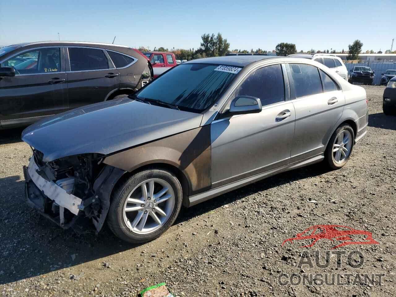 MERCEDES-BENZ C-CLASS 2009 - WDDGF54X99R066787