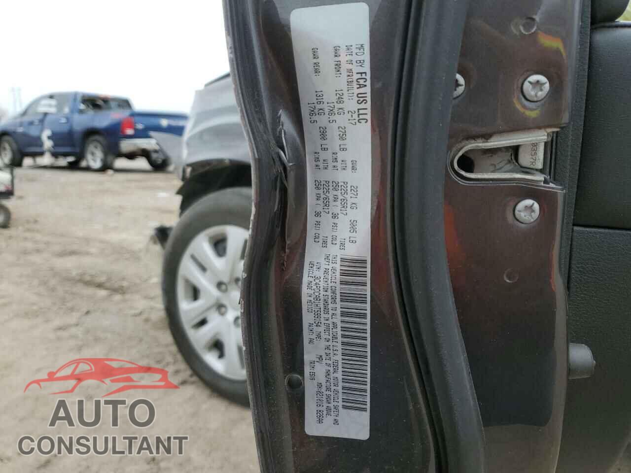 DODGE JOURNEY 2017 - 3C4PDCAB1HT599154