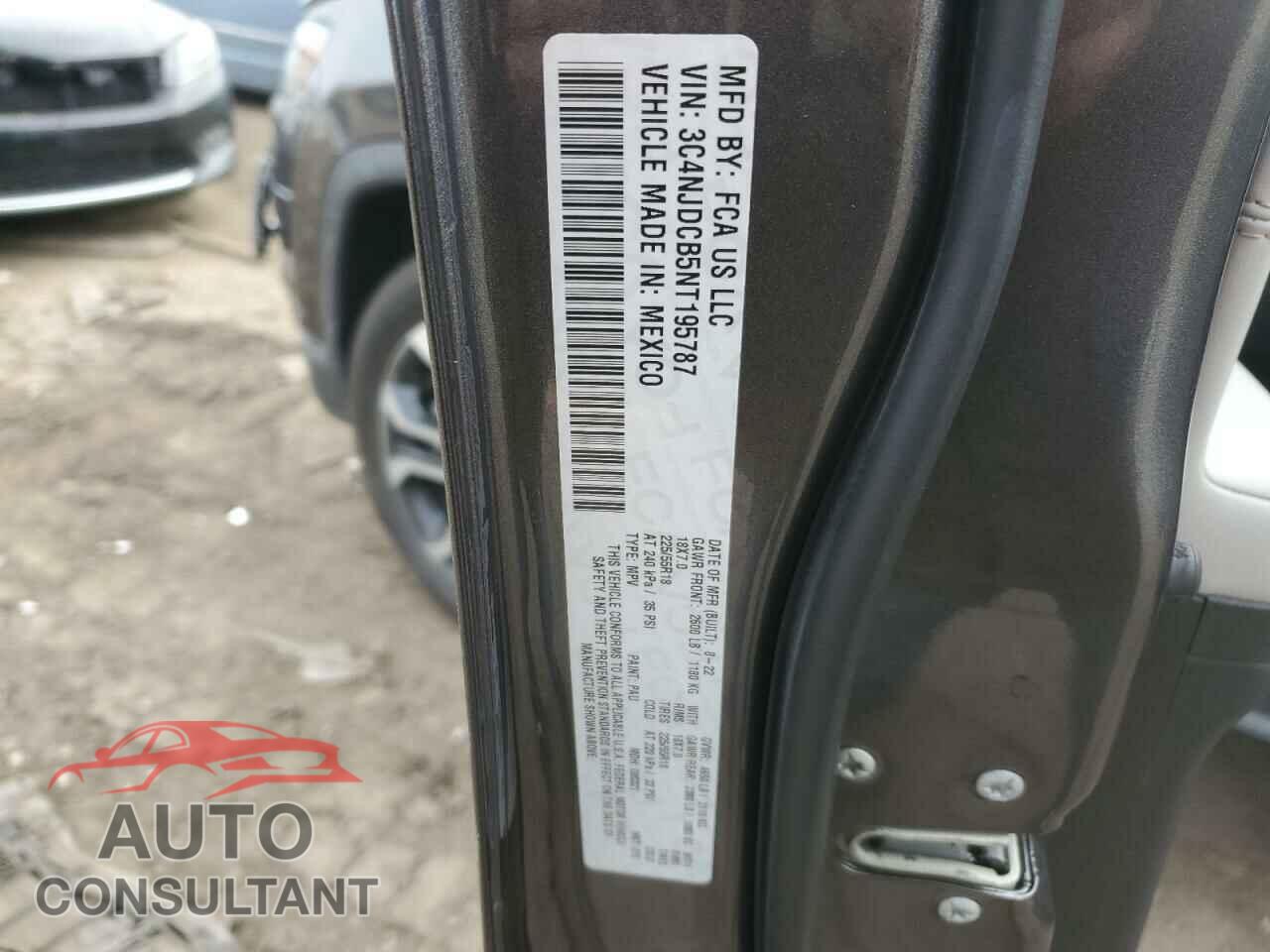 JEEP COMPASS 2022 - 3C4NJDCB5NT195787