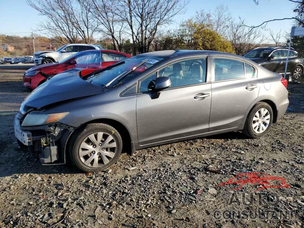 HONDA CIVIC 2012 - 19XFB2F50CE359122