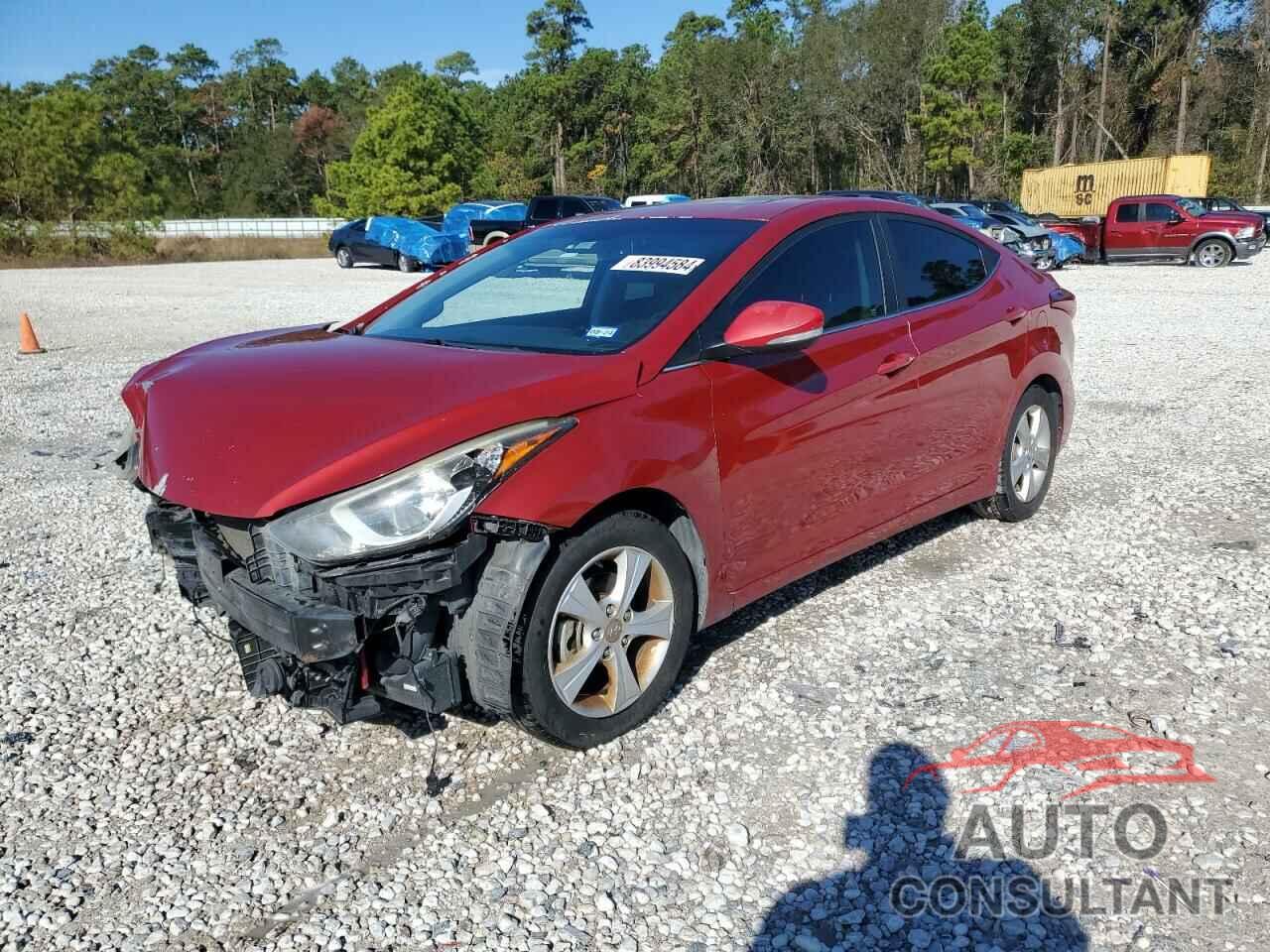 HYUNDAI ELANTRA 2016 - KMHDH4AE0GU574852