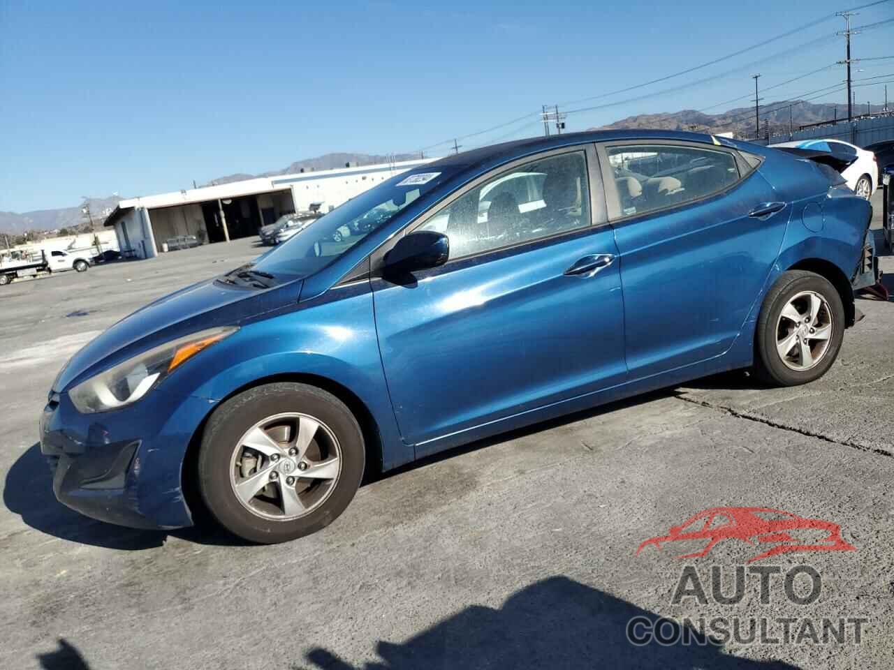 HYUNDAI ELANTRA 2014 - KMHDH4AE7EU163073