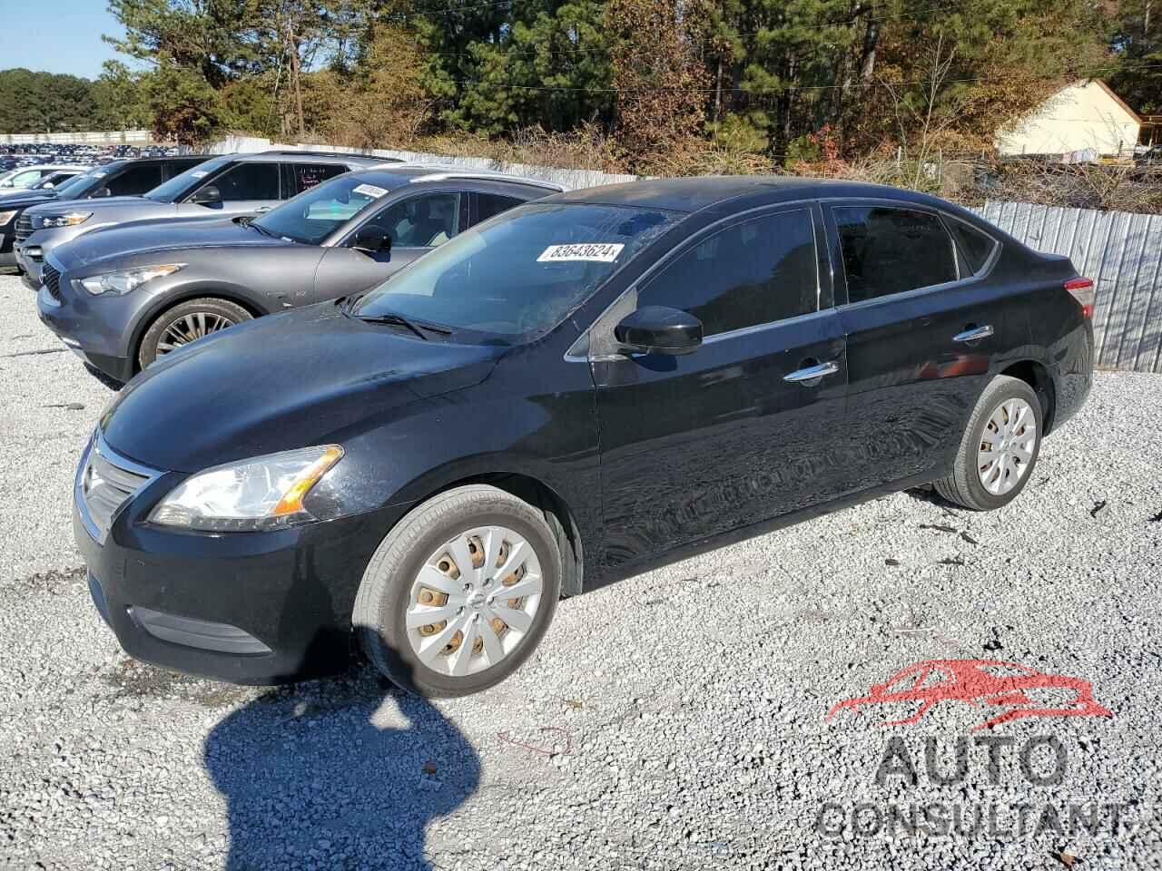 NISSAN SENTRA 2014 - 3N1AB7AP5EY251938