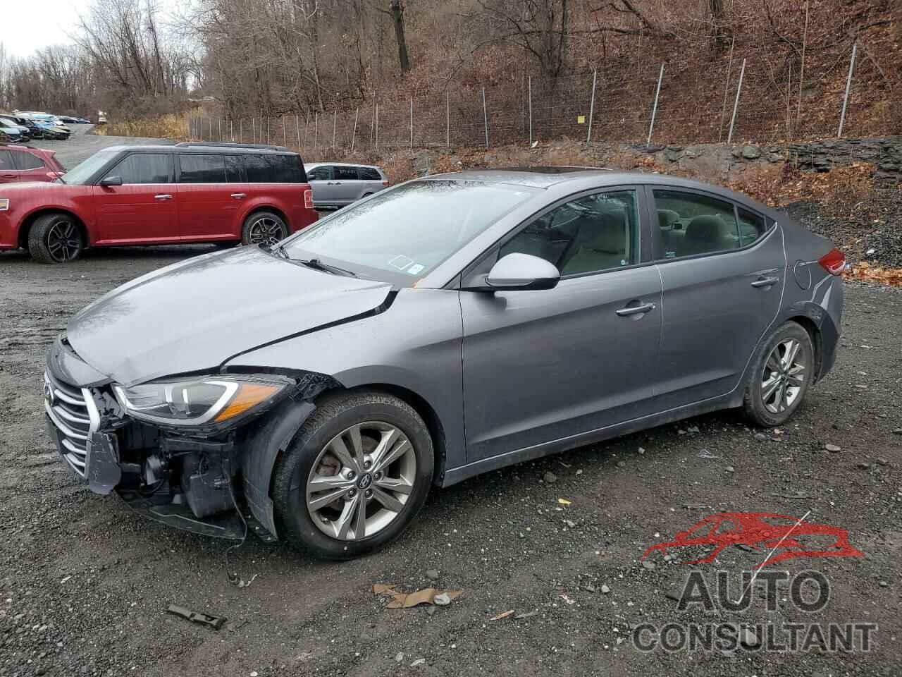 HYUNDAI ELANTRA 2018 - KMHD84LF2JU511958