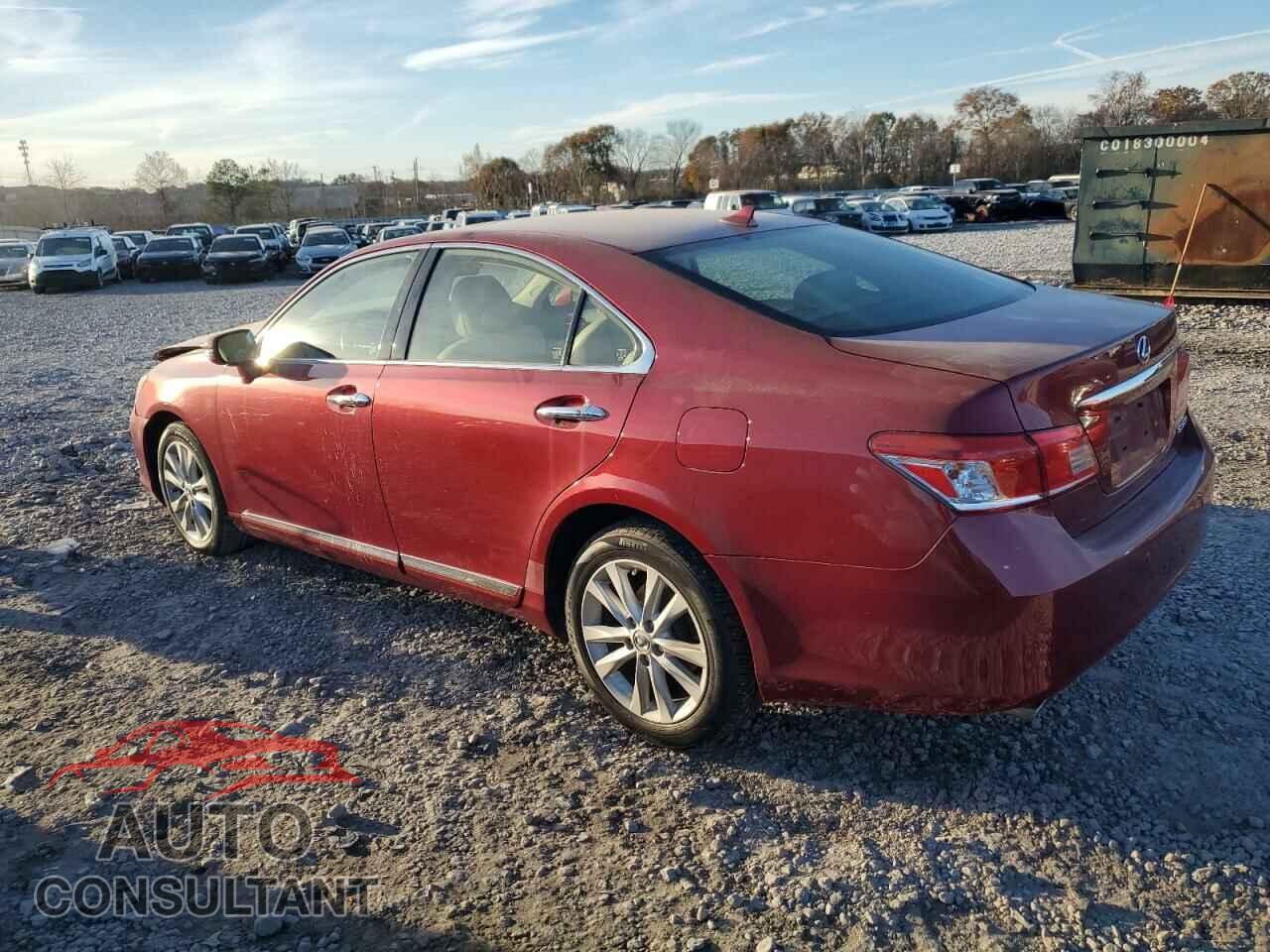 LEXUS ES350 2012 - JTHBK1EG0C2478599