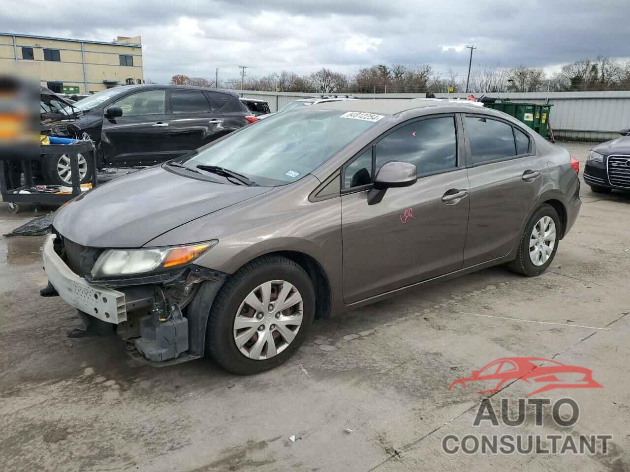 HONDA CIVIC 2012 - 2HGFB2F52CH570067