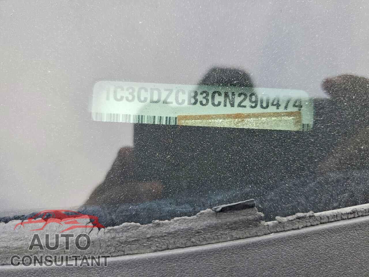 DODGE AVENGER 2012 - 1C3CDZCB3CN290474