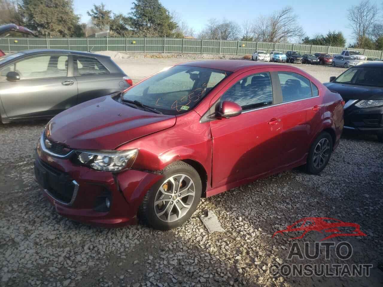 CHEVROLET SONIC 2017 - 1G1JD5SH2H4144333