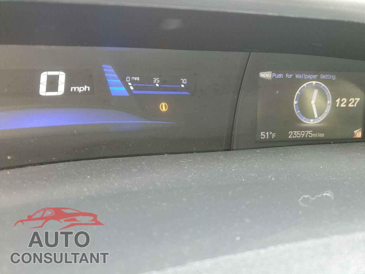 HONDA CIVIC 2013 - 2HGFB2F59DH560184