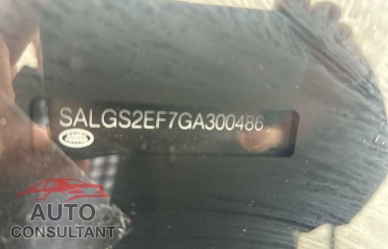 LAND ROVER RANGEROVER 2016 - SALGS2EF7GA300486