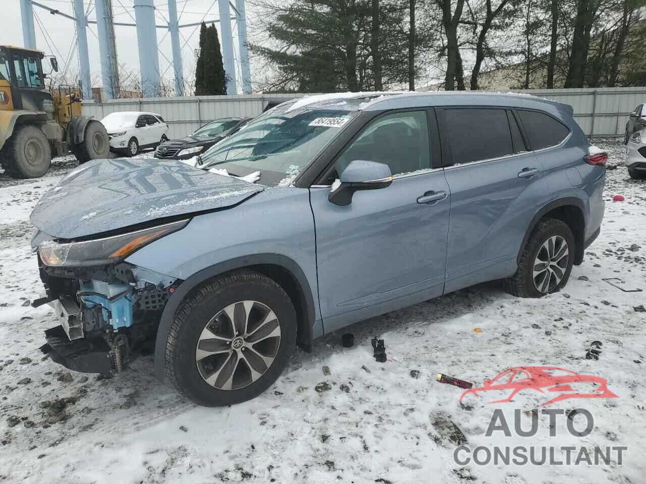 TOYOTA HIGHLANDER 2022 - 5TDGZRBH7NS161249