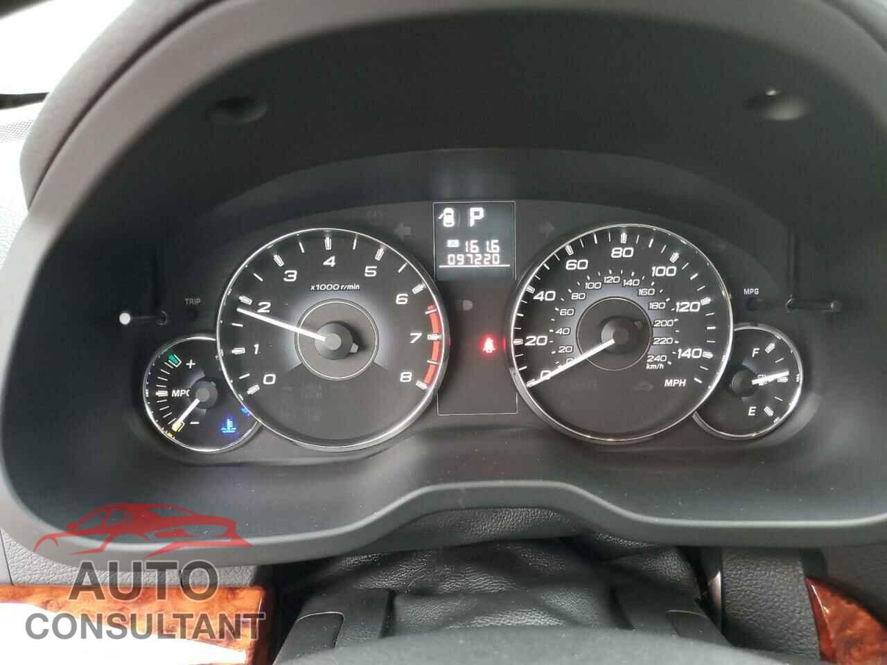 SUBARU OUTBACK 2012 - 4S4BRBLC2C3285847
