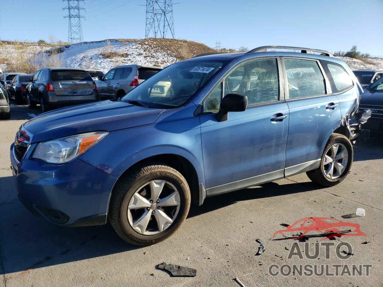 SUBARU FORESTER 2016 - JF2SJABC1GH520899