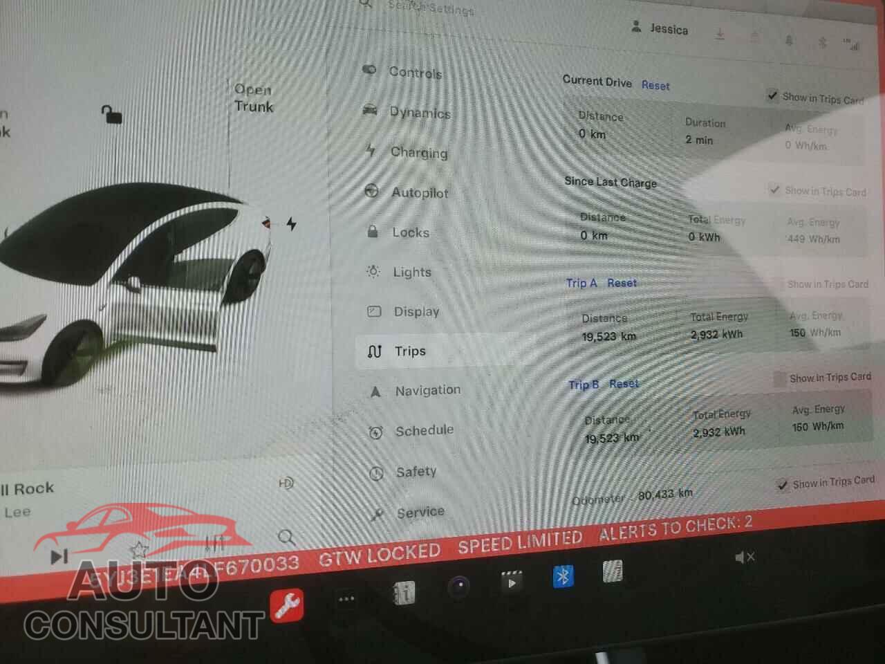TESLA MODEL 3 2020 - 5YJ3E1EA4LF670033