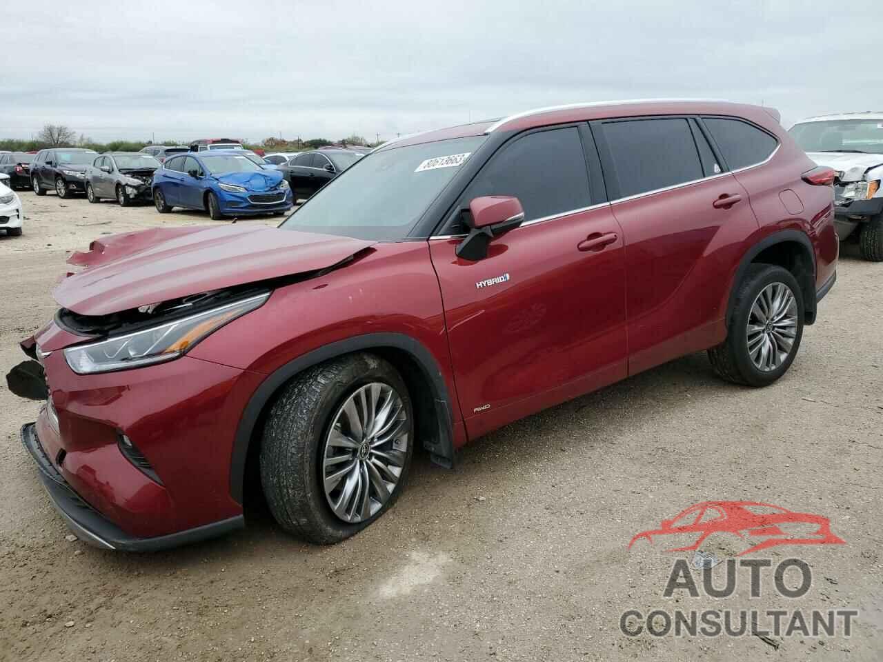 TOYOTA HIGHLANDER 2021 - 5TDEBRCH4MS064163