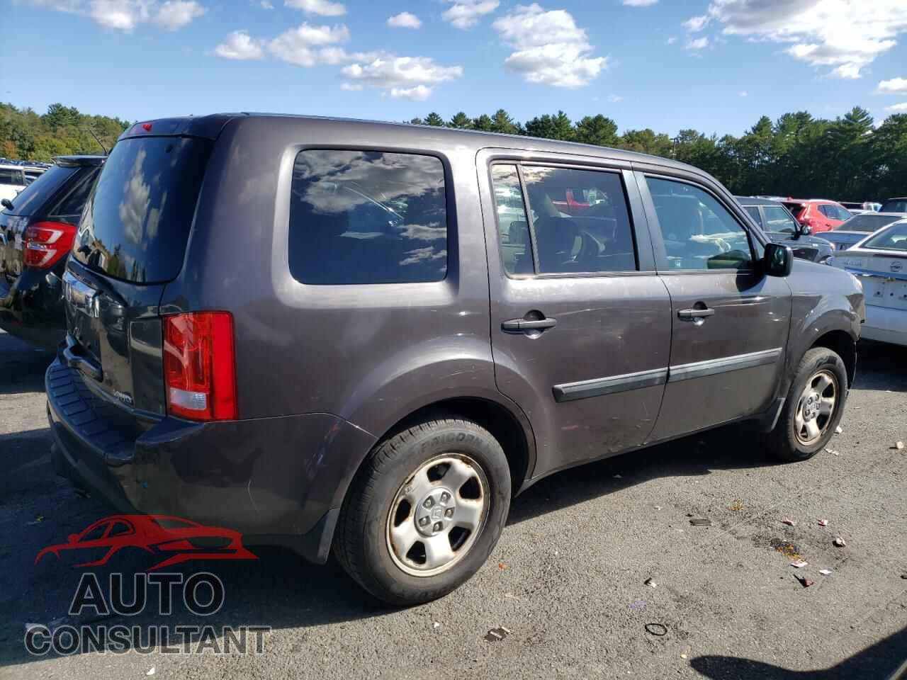 HONDA PILOT 2012 - 5FNYF4H23CB007531