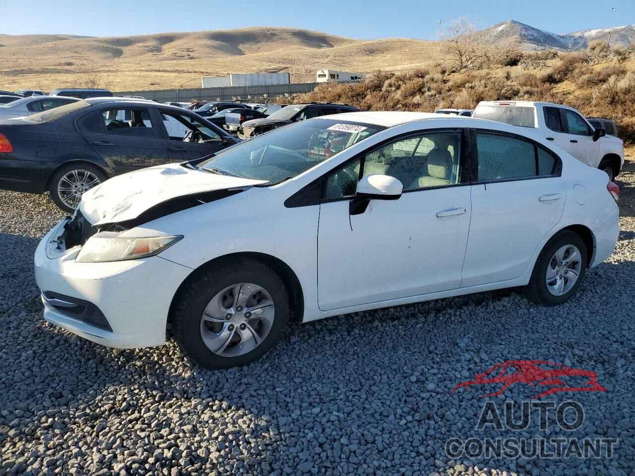 HONDA CIVIC 2014 - 19XFB2F57EE075568