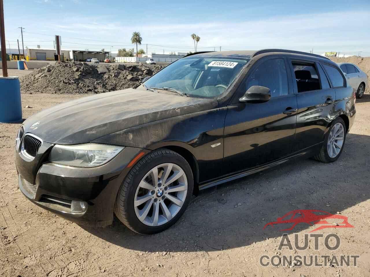 BMW 3 SERIES 2012 - WBAUT9C54CA192250