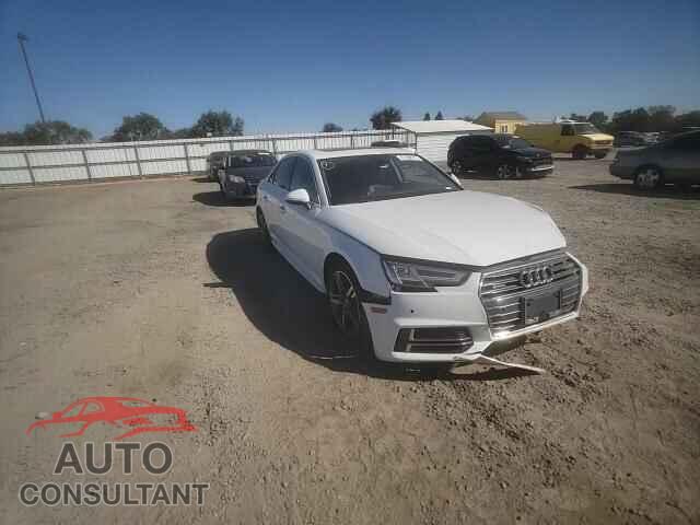 AUDI A4 2017 - WAUENAF42HN051292