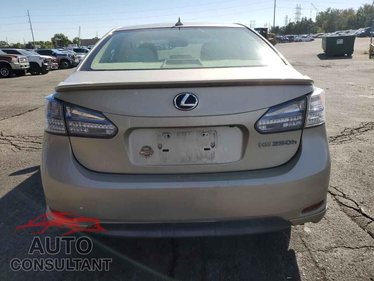 LEXUS HS 2011 - JTHBB1BA4B2045964