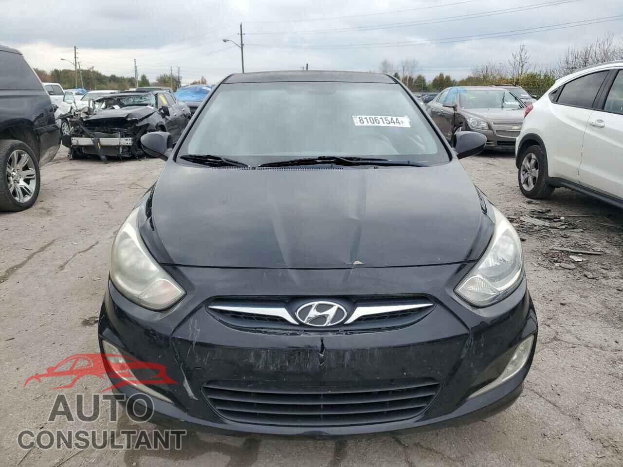 HYUNDAI ACCENT 2012 - KMHCU4AE5CU071013