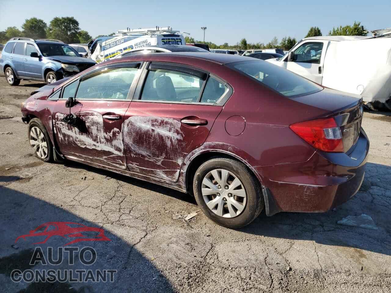 HONDA CIVIC 2012 - 19XFB2F5XCE080406