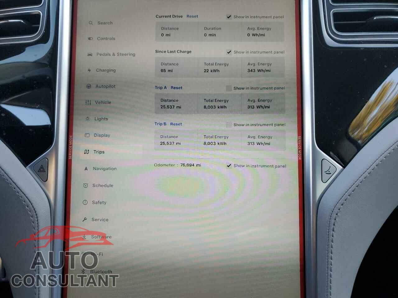 TESLA MODEL S 2014 - 5YJSA1S11EFP54096