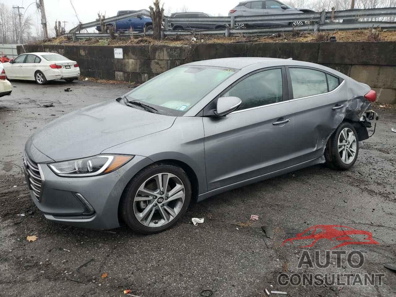 HYUNDAI ELANTRA 2018 - KMHD84LF3JU572512