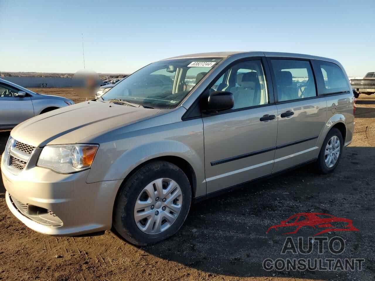 DODGE CARAVAN 2016 - 2C4RDGBG2GR132109