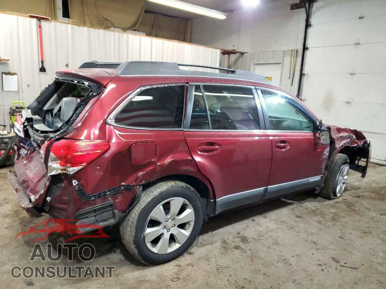 SUBARU OUTBACK 2011 - 4S4BRBGC8B3419267