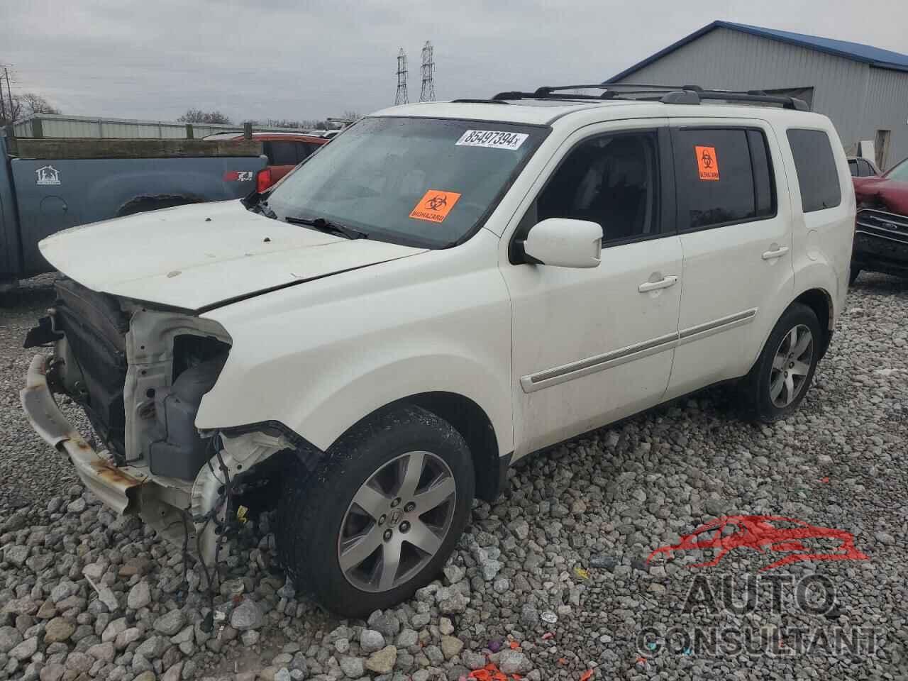 HONDA PILOT 2013 - 5FNYF3H95DB035792