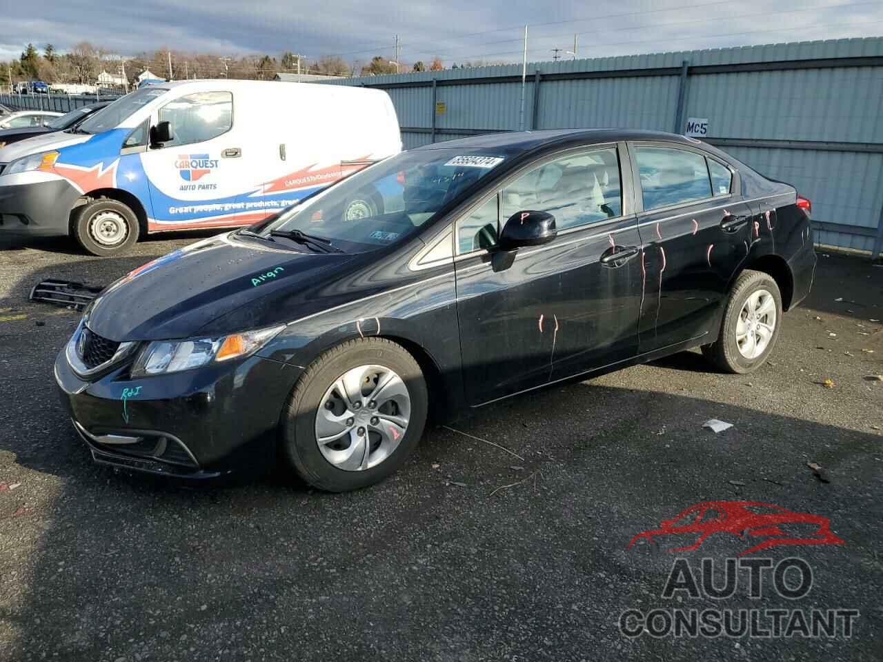HONDA CIVIC 2013 - 19XFB2F51DE244515