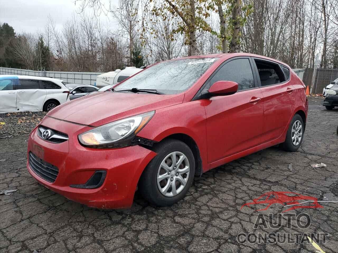 HYUNDAI ACCENT 2012 - KMHCT5AE1CU058509