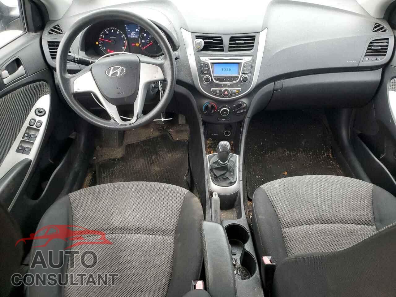 HYUNDAI ACCENT 2012 - KMHCT5AE4CU045267