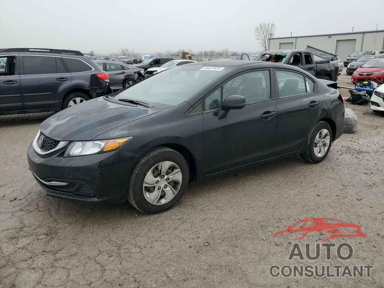 HONDA CIVIC 2013 - 2HGFB2F51DH517054
