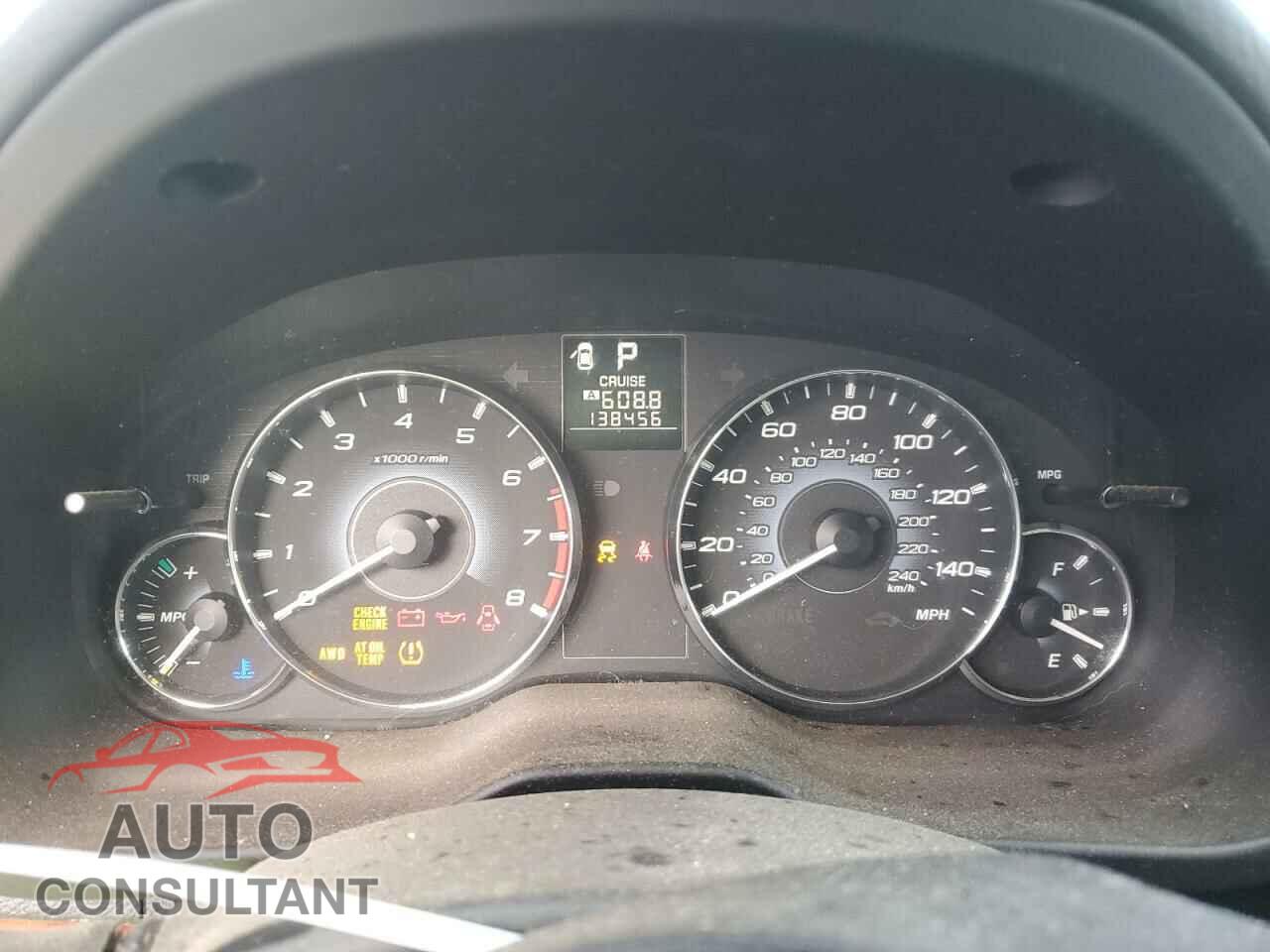 SUBARU LEGACY 2010 - 4S4BRBKC8A3380086