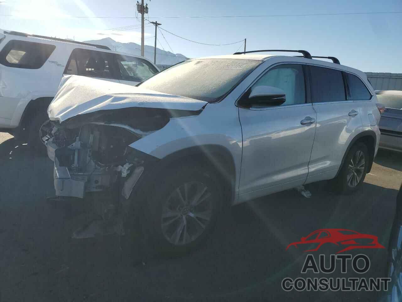 TOYOTA HIGHLANDER 2016 - 5TDBKRFH0GS315487