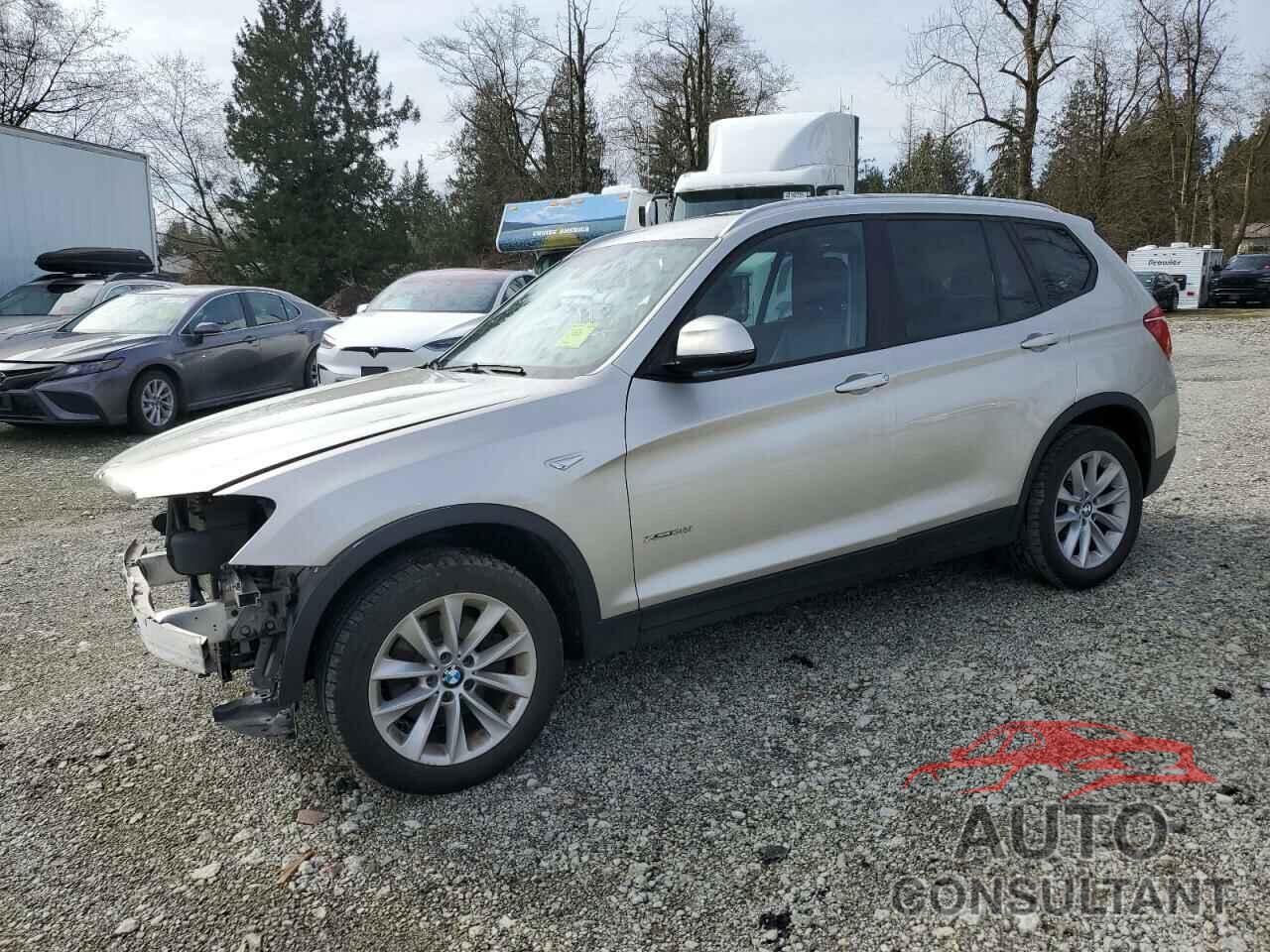 BMW X3 2016 - 5UXWX9C51G0D78969