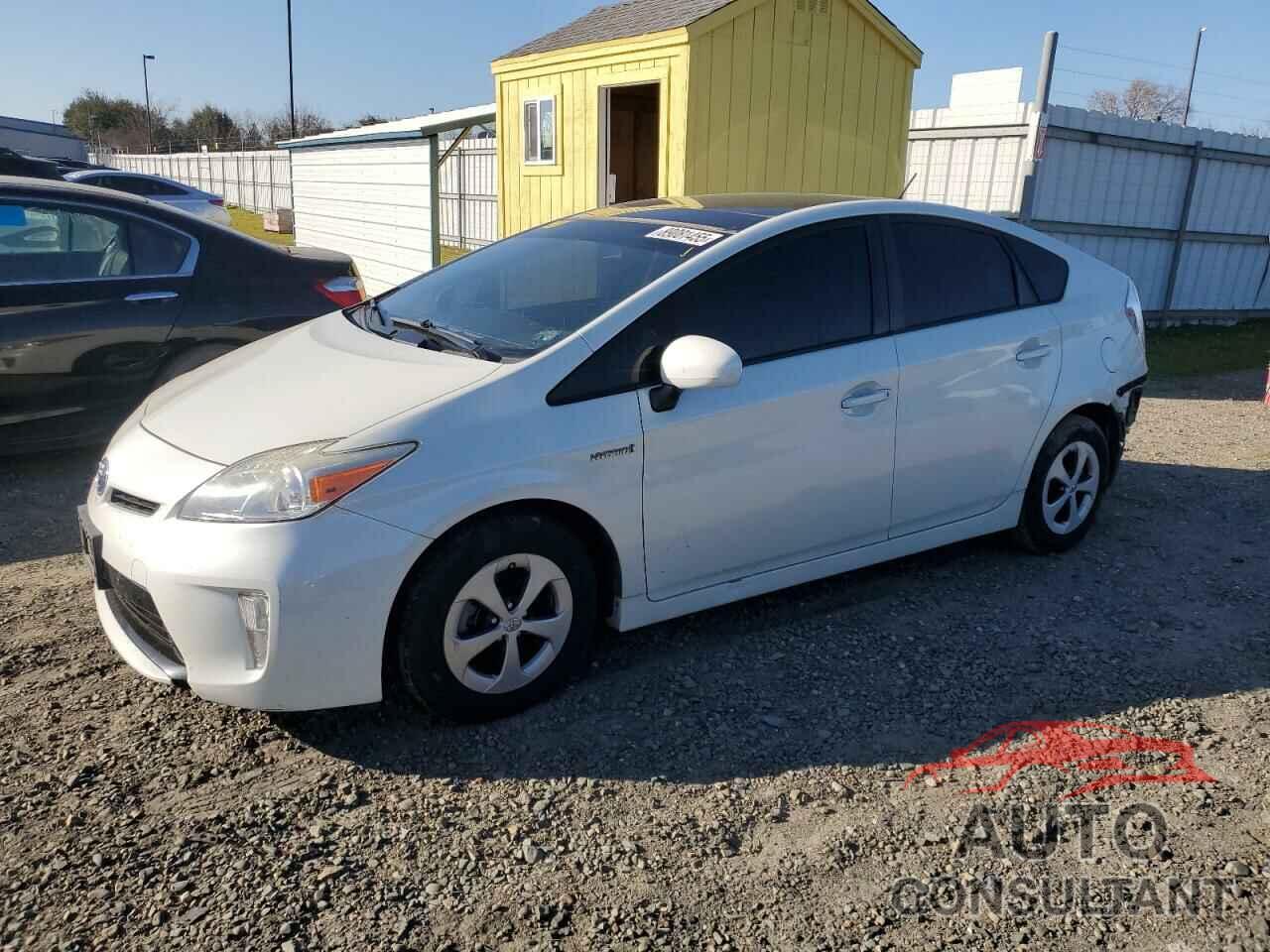 TOYOTA PRIUS 2012 - JTDKN3DU6C1595461