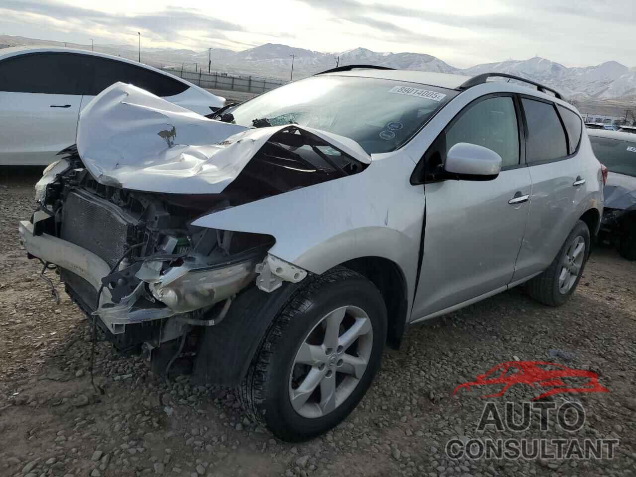 NISSAN MURANO 2009 - JN8AZ18WX9W128205