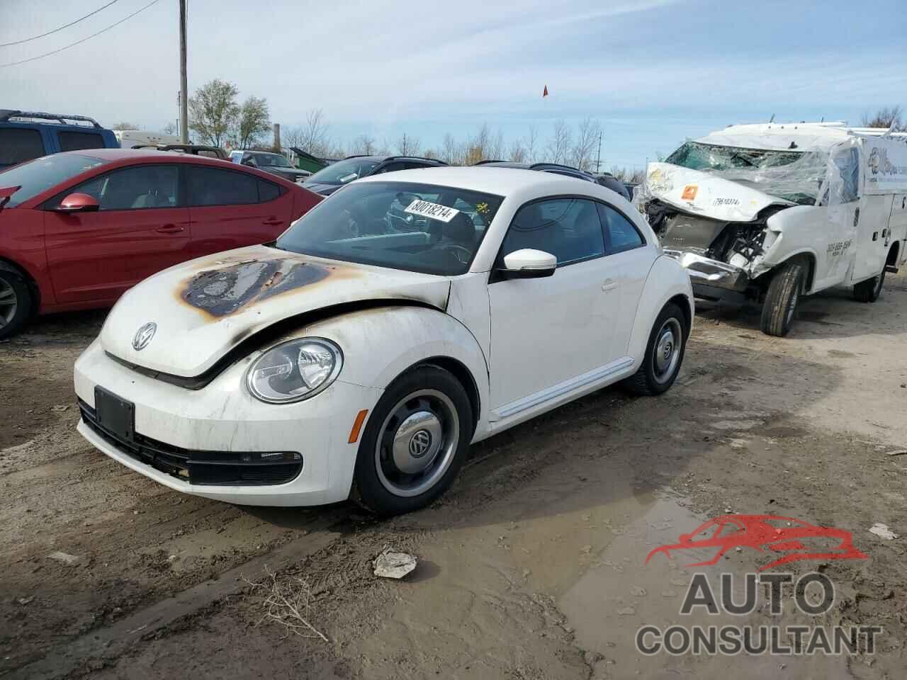 VOLKSWAGEN BEETLE 2012 - 3VWJP7AT6CM605642