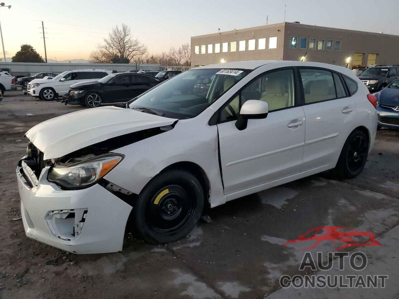 SUBARU IMPREZA 2012 - JF1GPAC64CH232449