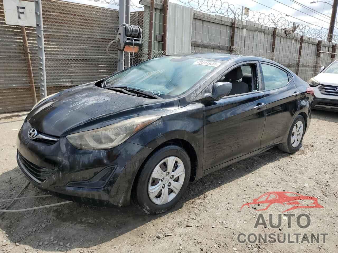 HYUNDAI ELANTRA 2016 - KMHDH4AE6GU601634